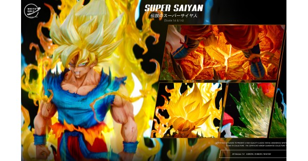 First Time SSJ Son Goku By White Hole STUDIO