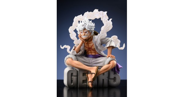 Luffy Gear 5 Nika - One Piece - Brain hole Studio - Statue résine