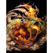 SSJ3 Goku Dragon Fist  By Last Sleep Studio