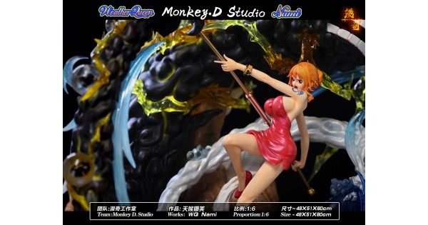 Nami Zeus Battle Diorama By Monkey D Studio