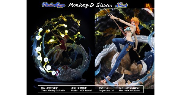 Nami Zeus Battle Diorama By Monkey D Studio