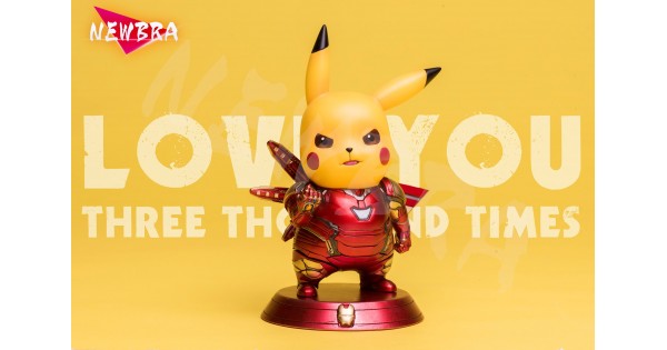 Pikachu as Ironman MK85 by NEWBRA studio