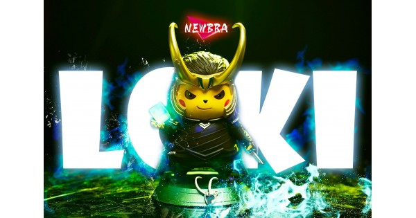 Pikachu as Loki by NEWBRA studio