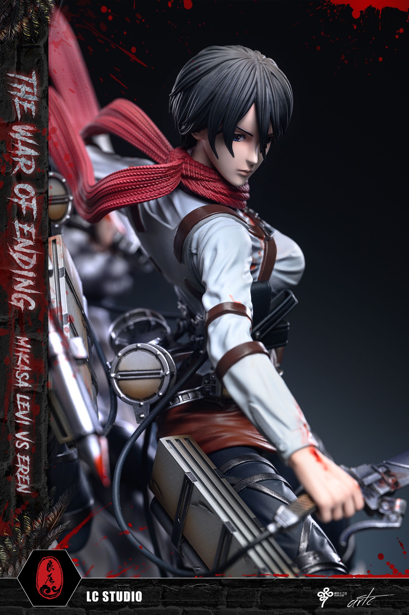 Mikasa , Levi Vs Eren by LC STUDIO