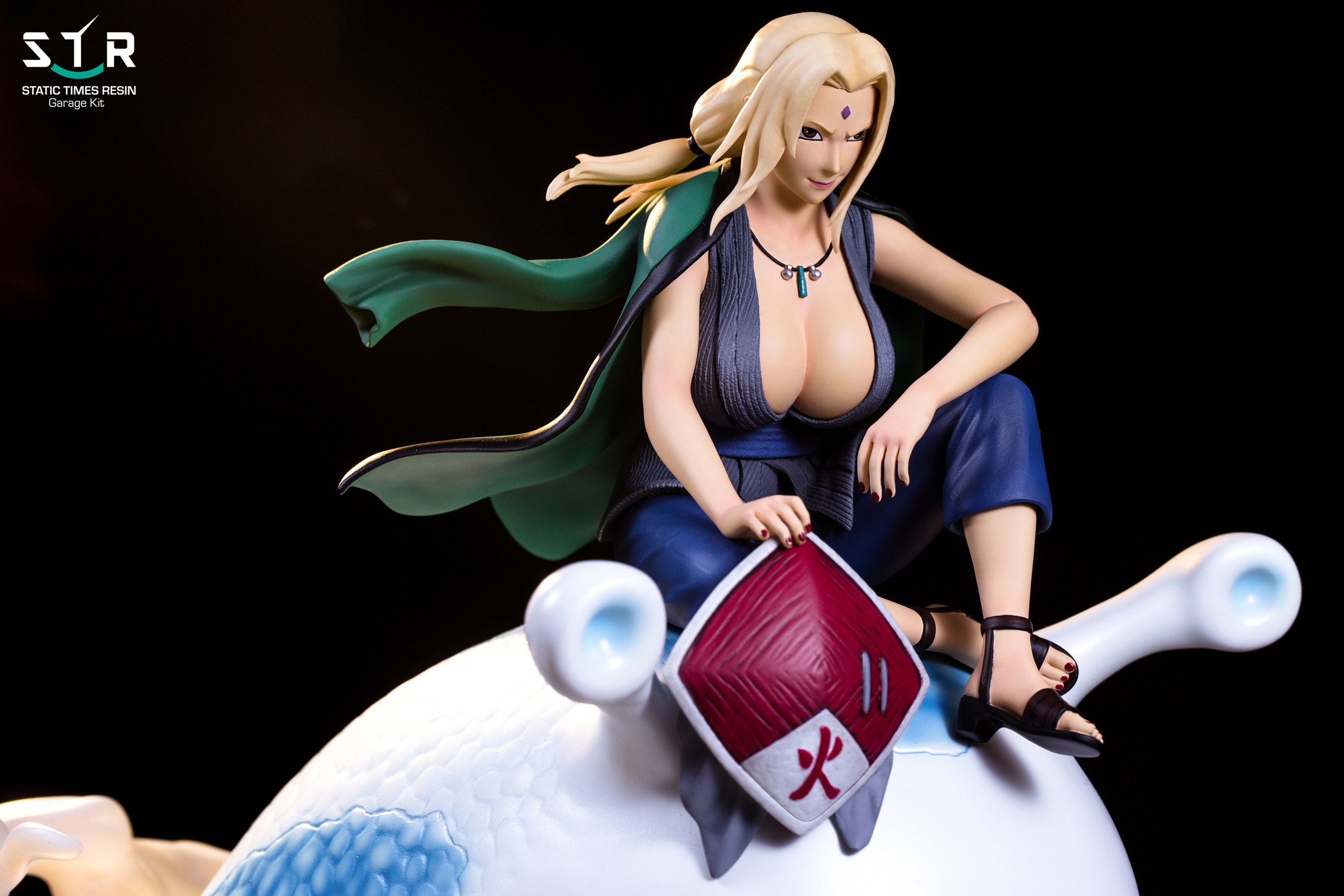 Tsunade figure on couch