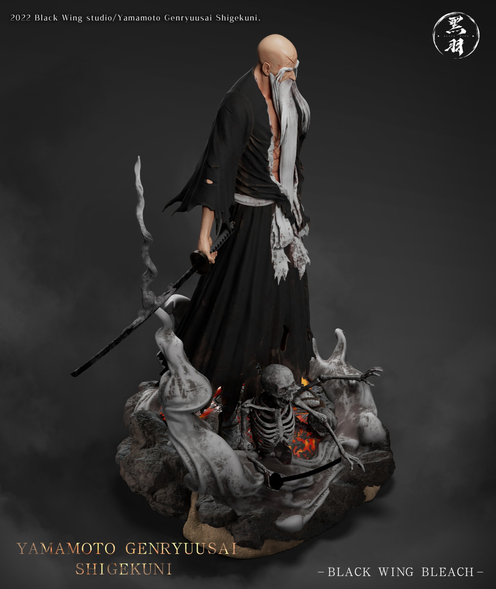 Shigekuni genryusai yamamoto one-armed