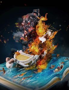 Farewell Going Merry Diorama By WASP STUDIO