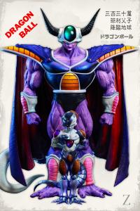 King Cold and Mecha Frieza By White Hole Studio