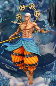 God Enel & 200M Volt Amaru Form by BP studio